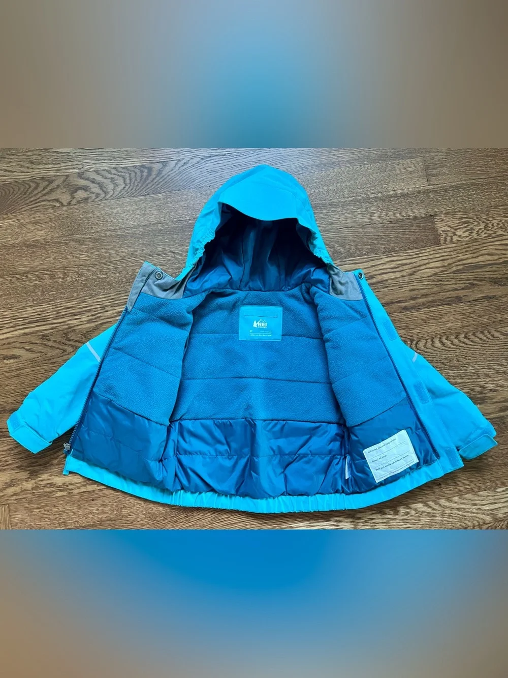 REI Kids Timber Mountain Insulated Jacket - Waterproof & Windproof - 3T - Blue